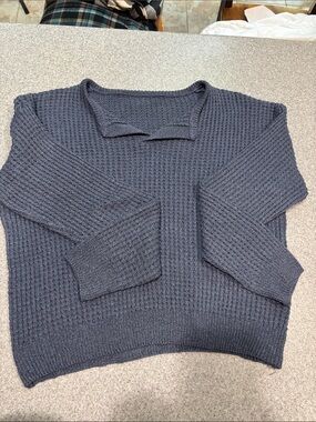 Women’s SHEIN Blue Knit Sweater